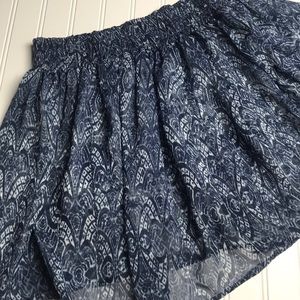 Chiffon size 10 skirt